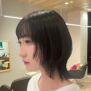 ミディアム TRICCA SHIBUYA所属・ショート･ボブ / ミク💞のヘアスタイル