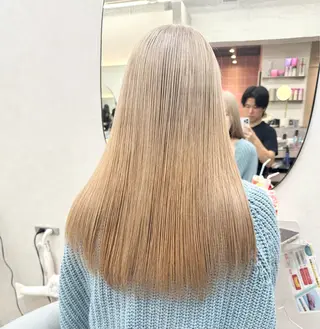 セミロング 新宿/韓国レイヤー/ 髪質改善/佐藤航のヘアスタイル