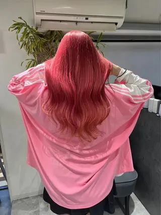 ロング カラー TOMONA👑 GiseL梅田店のヘアスタイル