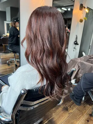 ロング カラー ヘアアレンジ ✨前田 優・2拠点✨ ✨恵比寿・札幌店✨のヘアスタイル