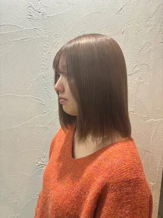 ミディアム カラー 中嶋心渚⌇透明感 カラー️🩵🎀‪のヘアスタイル