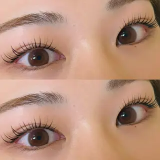 マツエク・マツパ eyelash&nail Lucia 難波店所属・田中 美羽のマツエク・マツパデザイン