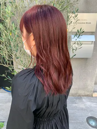 ミディアム カラー 大人かわいい💍🤍 ボブ/ショートボブのヘアスタイル