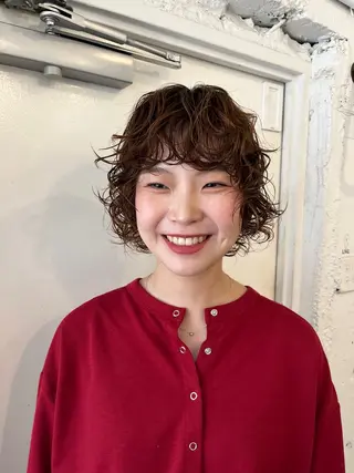 ショート ✴︎UNU ✴︎モエカのヘアスタイル