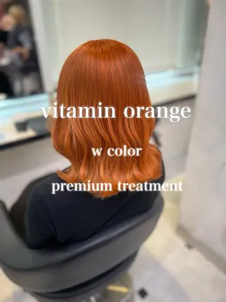 カラー 暖色カラーメンズ カットHIMENAのヘアスタイル