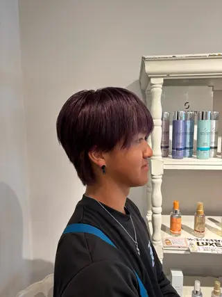 カラー メンズ CreBiA / Rinaのヘアスタイル