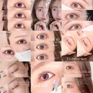 マツエク・マツパ niu(ニウ)所属・niu⟢ Maiのマツエク・マツパデザイン