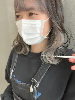 カラー 💎巻ける縮毛矯正/ 艶髪💎石渕智也のヘアスタイル