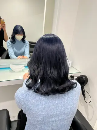カラー ブリーチなし透明感 💗RYOTAのヘアスタイル