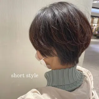 ショート インナーカラー☆ 香西茉奈のヘアスタイル