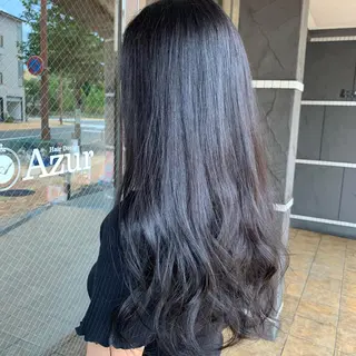 ロング カラー HairDesign Azurのヘアスタイル