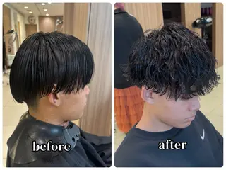 パーマ メンズ 波巻き・カルマ パーマ特化/aoiのヘアスタイル