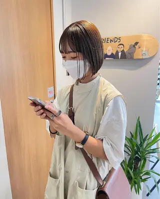 ショート カラー 丁寧なカウンセリング 🌿KENTA🌿のヘアスタイル