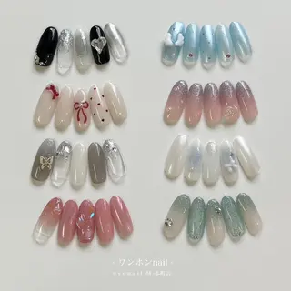 ネイル KURARA🍂 ネイルモデル様のネイルデザイン