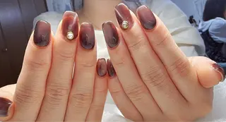 ネイル 森 ネイルサロン研修中♡のネイルデザイン