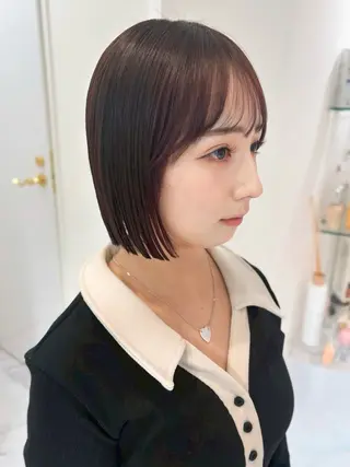 ミディアム 🍒 MONA SAYAKA 🍒のヘアスタイル
