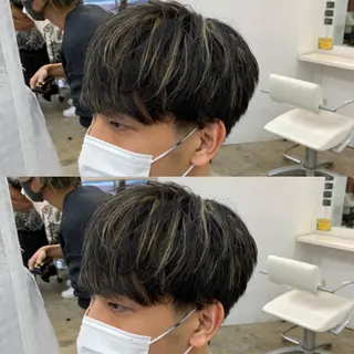 ショート カラー メンズ メンズ専門店 店長 小柳 裕夢のヘアスタイル