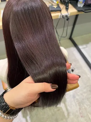 カラー 木寺 樹莉のヘアスタイル