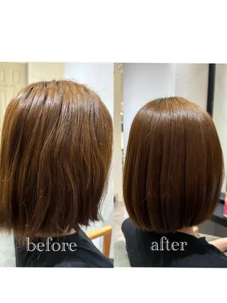 ショート noah rance 池袋所属・✨似合わせボブ✨ 縮毛矯正のヘアスタイル