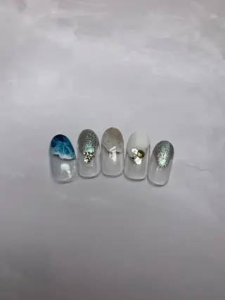 ネイル nail atelier new moon所属・森 貴子のネイルデザイン