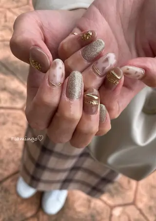 ネイル 40代からの爪を守る ×ケア重視サロン♡のネイルデザイン