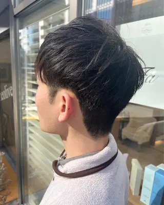 メンズ ゆもとまひろ🫧 渋谷/メンズパーマのヘアスタイル