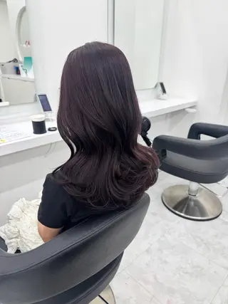 セミロング カラー 💖透明感カラー＆暗 髪専門💖Akariのヘアスタイル
