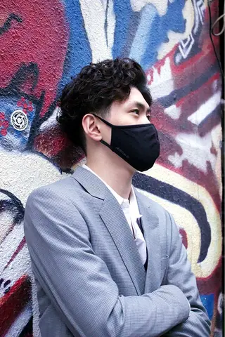 ミディアム パーマ メンズ メンズ特化美容師 井上大輔のヘアスタイル