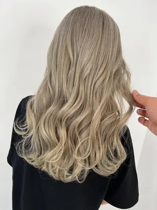 セミロング カラー 天王寺の美容師 わだひろしのヘアスタイル