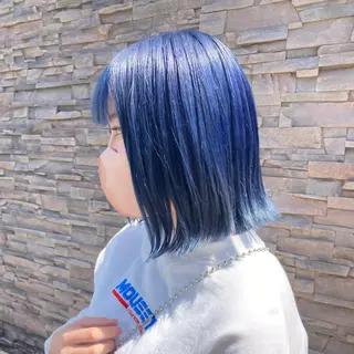 ミディアム カラー フルールドソレイユ所属・♡ナナコ♡ レイヤー/艶髪のヘアスタイル