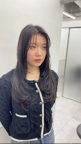 ロング カラー GO TODAY シェアサロン 町田店所属・韓国ヘア🇰🇷 スズキのヘアスタイル