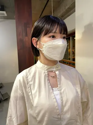 ショート silo所属・silo MOKA 顔周りカット🦦のヘアスタイル