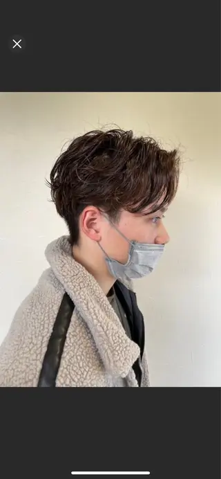 ショート IwAsh所属・栗田 孝之のヘアスタイル