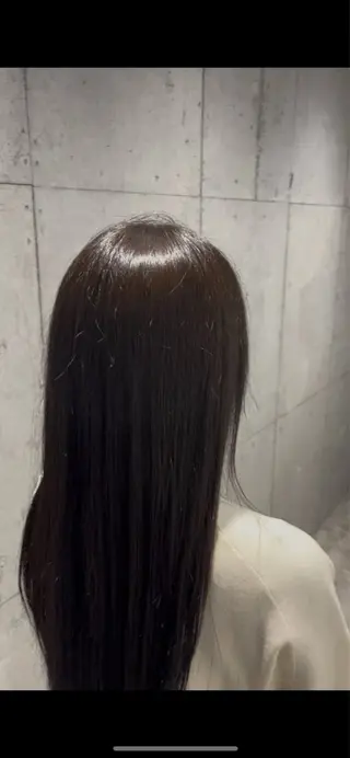 セミロング カラー fifthパーマ透明 感カラー✨齊藤晋壱朗のヘアスタイル