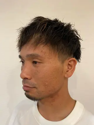 パーマ 水野 雄介のヘアスタイル
