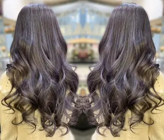 ロング 韓国カラー/エクステ carryのヘアスタイル