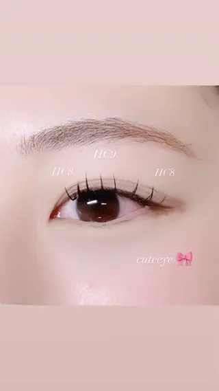 マツエク・マツパ 🩶KIREIE SAKURA🩶のマツエク・マツパデザイン