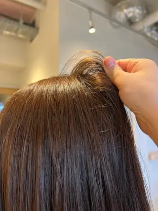 カラー 表参道/kozue/ 艶髪/髪質改善のヘアスタイル