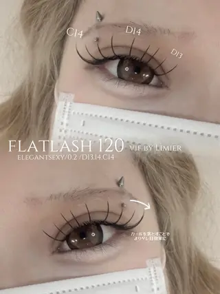 マツエク・マツパ vif misaのマツエク・マツパデザイン