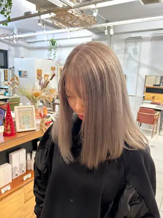 セミロング カラー 艶カラー/耳つぼ/ 渡辺奈緒のその他イメージ