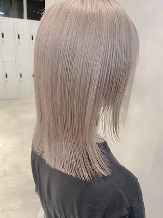 セミロング 🌈モテ色 村上のぶきのヘアスタイル