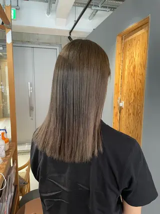 ミディアム カラー noa ☪︎のヘアスタイル