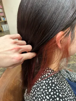 カラー 的場 勇唯翔のヘアスタイル