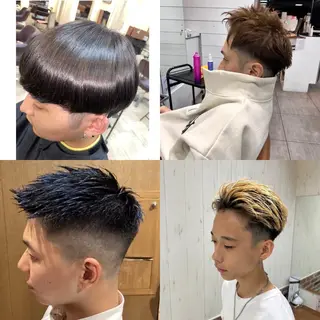 ショート メンズ 東田 篤希のヘアスタイル