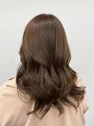カラー 韓国style Mifūのヘアスタイル