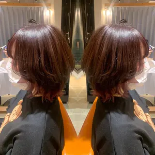 ショート カラー 韓国🇰🇷 ✂︎hair 内田愛のヘアスタイル