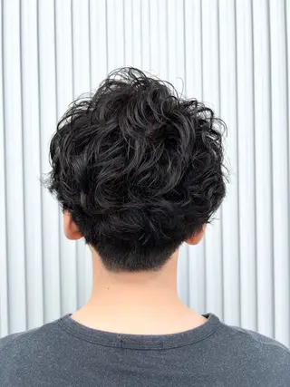 パーマ メンズ 中川 友貴のヘアスタイル