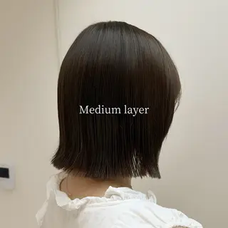 ショート 🍊暖色/ボブヘア chihiro🌼ོのヘアスタイル