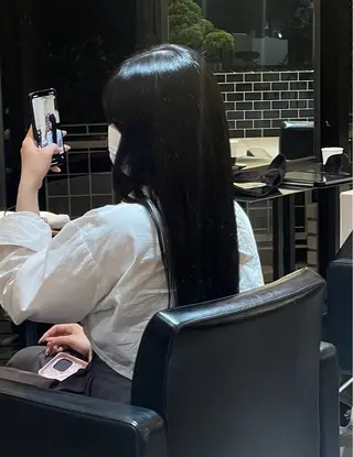 ロング rizu　/ ボブ /中明度カラー🥨のヘアスタイル