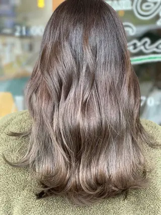 ロング カラー Snaly カラー特化ページのヘアスタイル